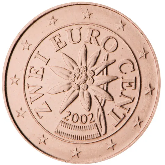 Autriche — 2 centimes (Série 1)
