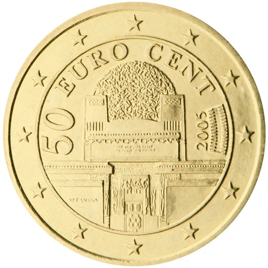 Autriche — 50 centimes (Série 1)