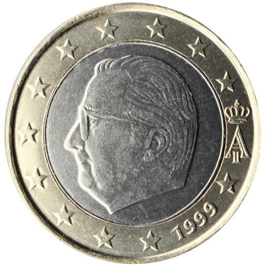 Belgique — 1 euro (Série 1)