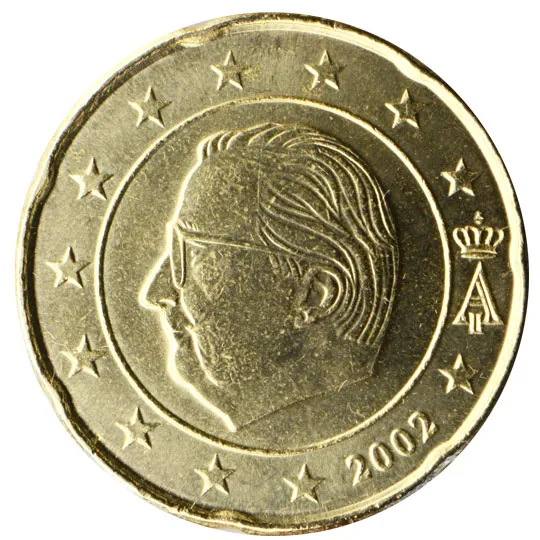 Belgique — 20 centimes (Série 1)