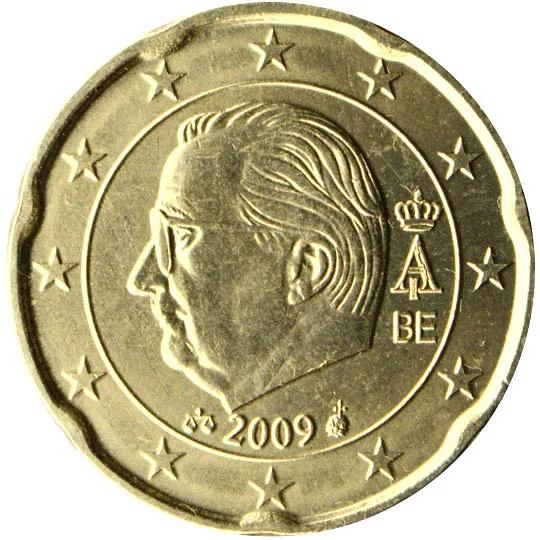 Belgique — 20 centimes (Série 2)