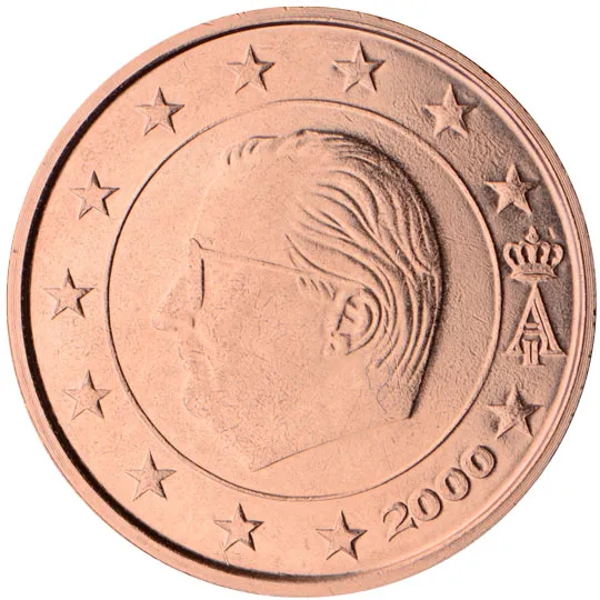 Belgique — 2 centimes (Série 1)