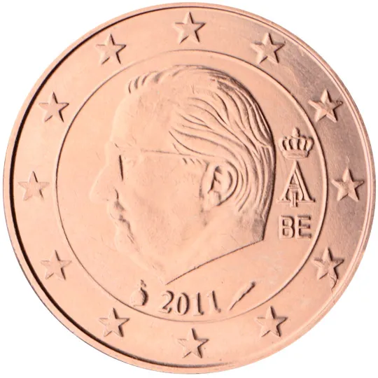 Belgique — 5 centimes (Série 2)