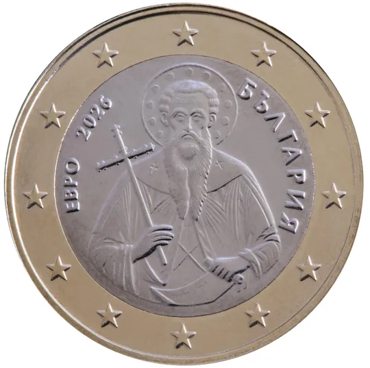 Bulgarie — 1 euro (Série 1)
