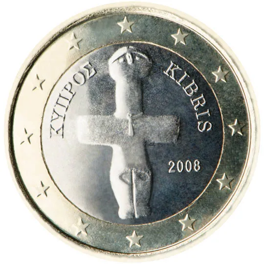 Chypre — 1 euro (Série 1)