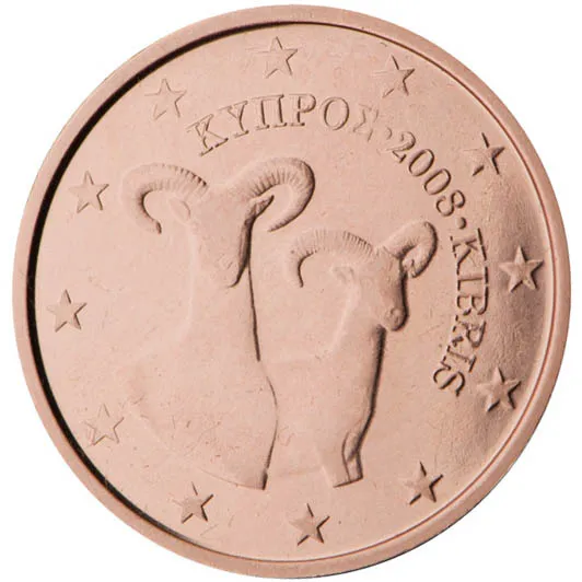 Chypre — 2 centimes (Série 1)