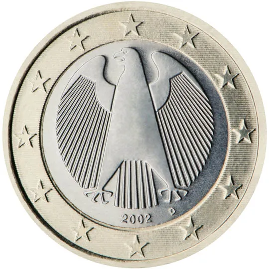 Allemagne — 1 euro (Série 1)