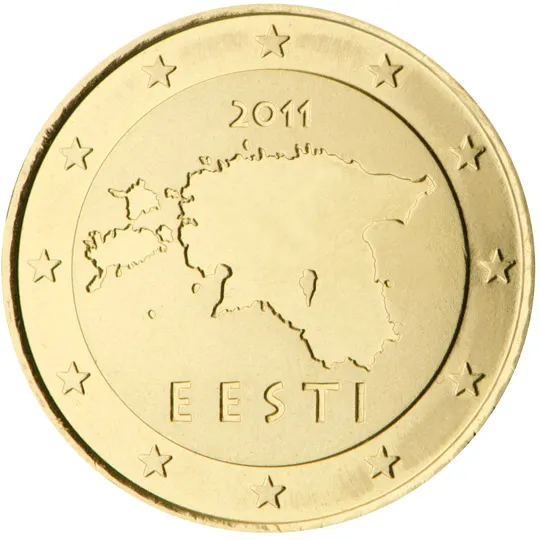 Estonie — 50 centimes (Série 1)