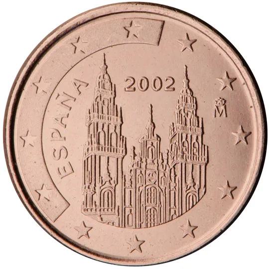 Espagne — 2 centimes (Série 1)