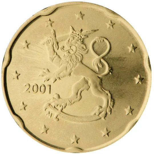 Finlande — 20 centimes (Série 1)