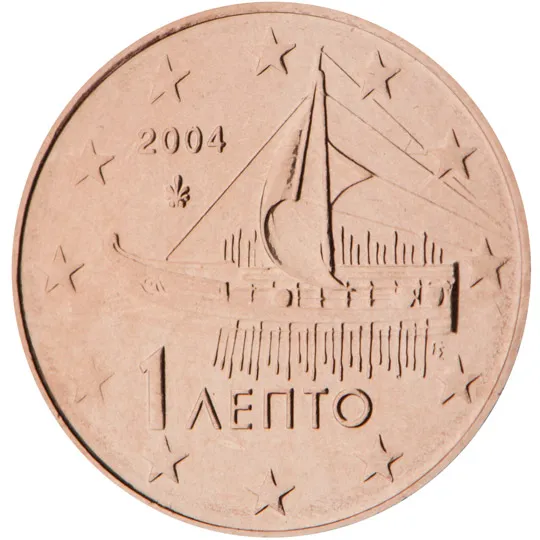 Grèce — 1 centime (Série 1)