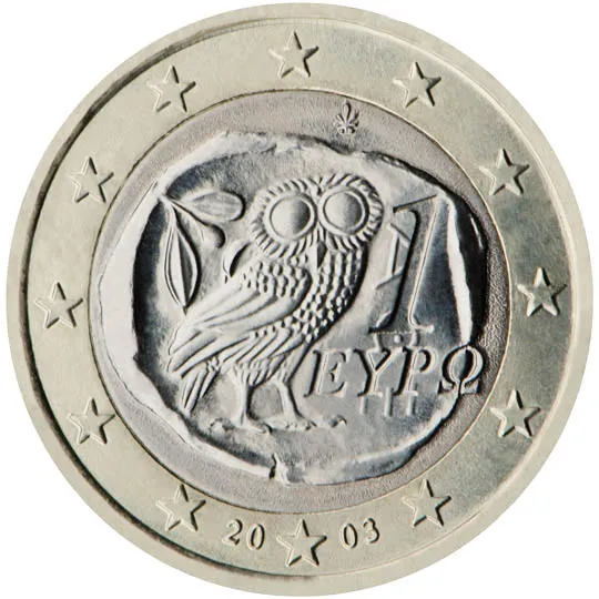 Grèce — 1 euro (Série 1)