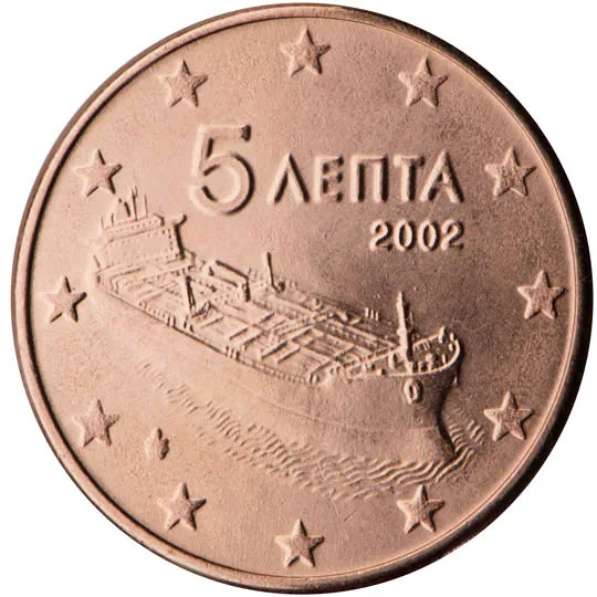Grèce — 5 centimes (Série 1)