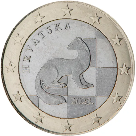 Croatie — 1 euro (Série 1)