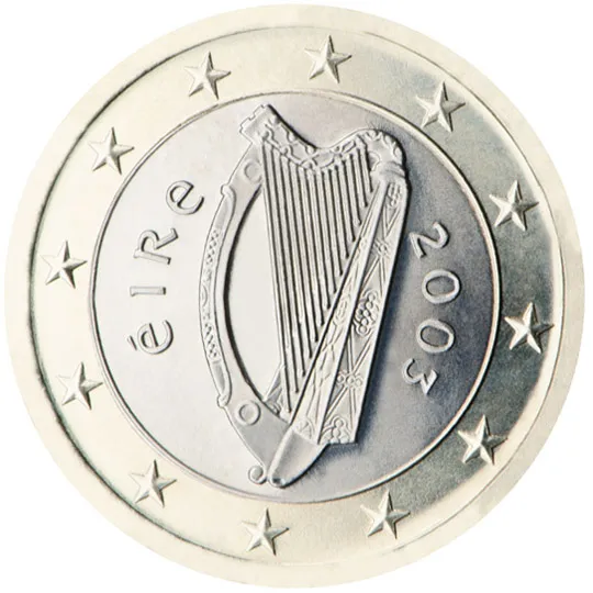 Irlande — 1 euro (Série 1)