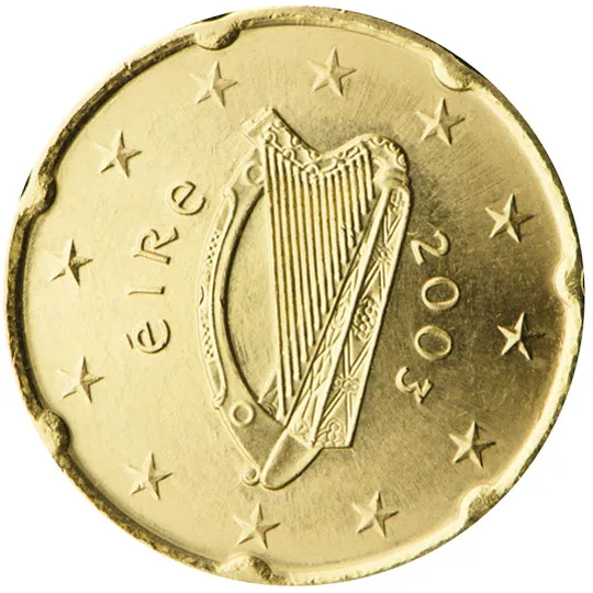 Irlande — 20 centimes (Série 1)