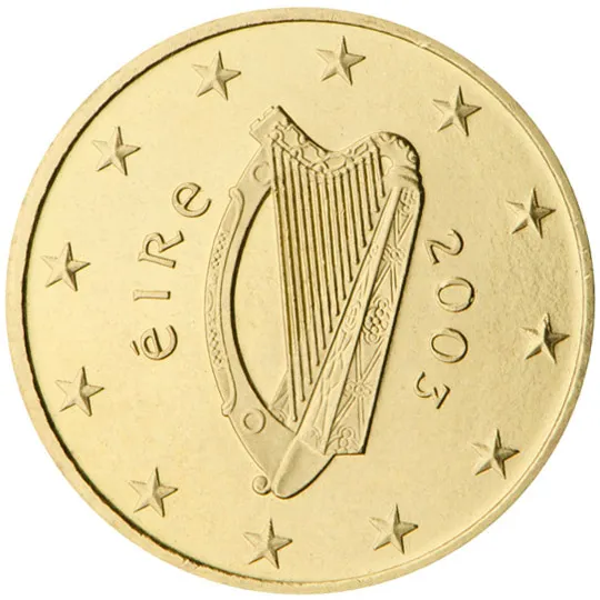 Irlande — 50 centimes (Série 1)