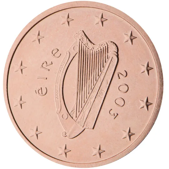 Irlande — 5 centimes (Série 1)