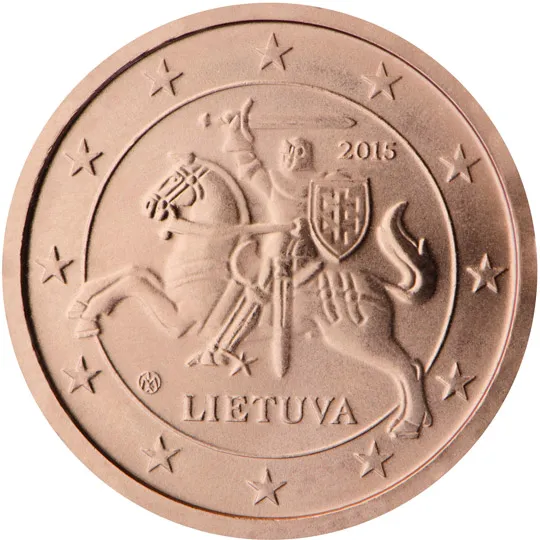 Lituanie — 1 centime (Série 1)