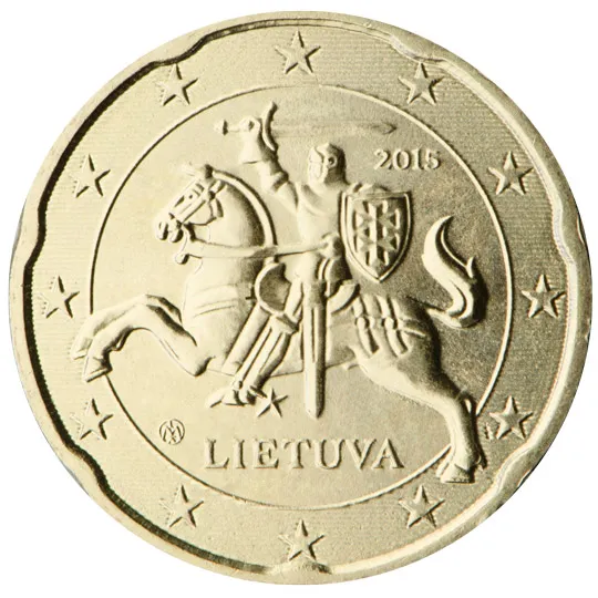 Lituanie — 20 centimes (Série 1)