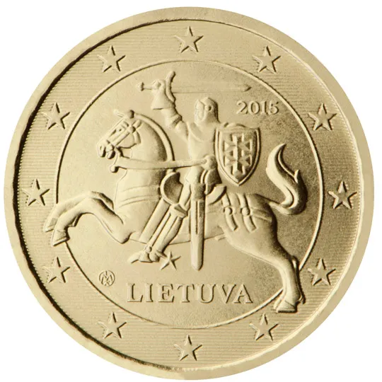 Lituanie — 50 centimes (Série 1)