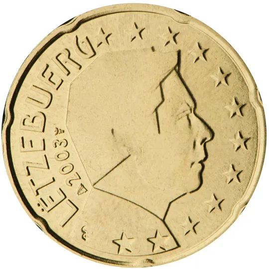 Luxembourg — 20 centimes (Série 1)