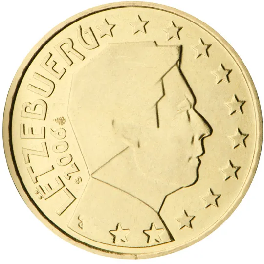 Luxembourg — 50 centimes (Série 1)