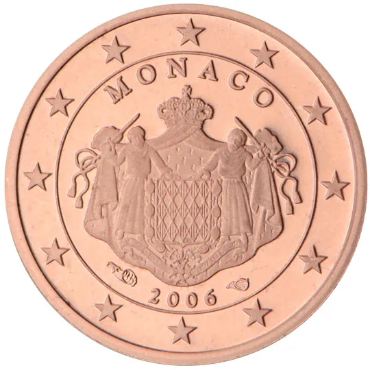 Monaco — 1 centime (Série 2)