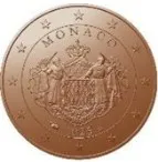 Monaco — 1 centime (Série 3)