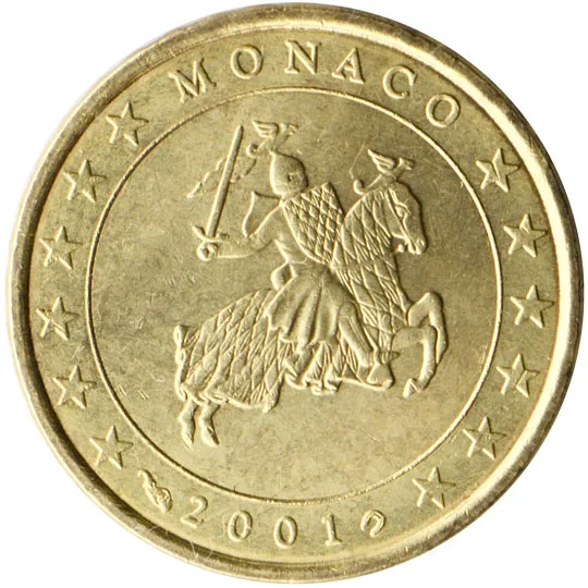 Monaco — 20 centimes (Série 1)