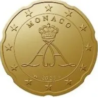 Monaco — 20 centimes (Série 3)