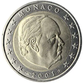 Monaco — 2 euros (Série 1)
