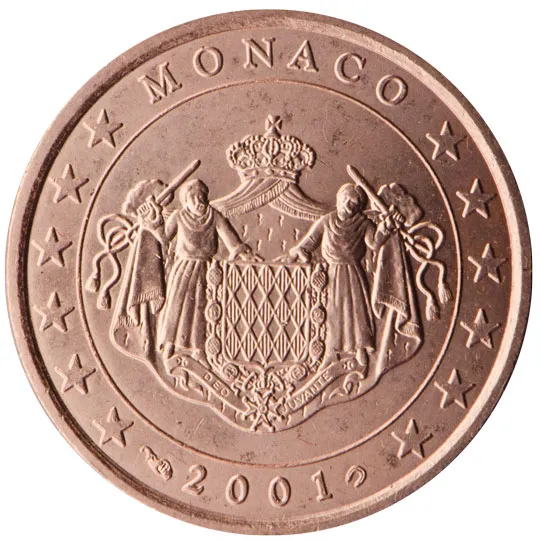 Monaco — 5 centimes (Série 1)