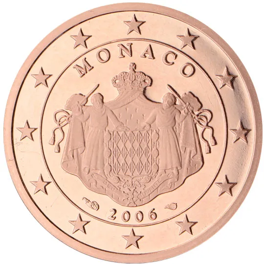Monaco — 5 centimes (Série 2)