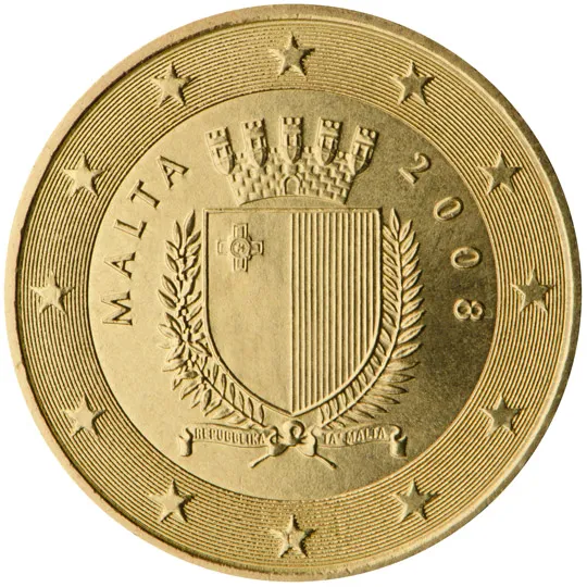 Malte — 50 centimes (Série 1)