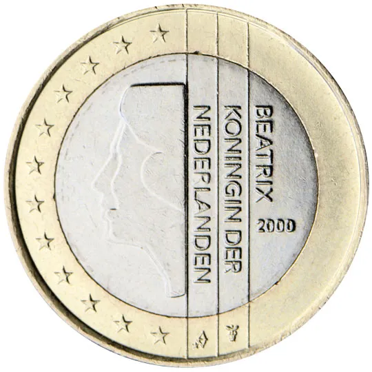 Pays-Bas — 1 euro (Série 1)