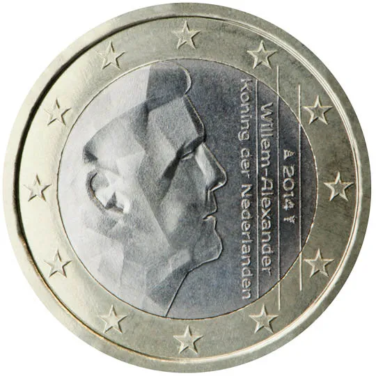 Pays-Bas — 1 euro (Série 2)