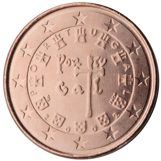 Portugal — 1 centime (Série 1)