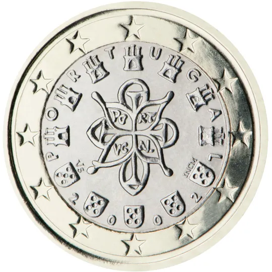 Portugal — 1 euro (Série 1)