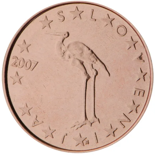 Slovénie — 1 centime (Série 1)