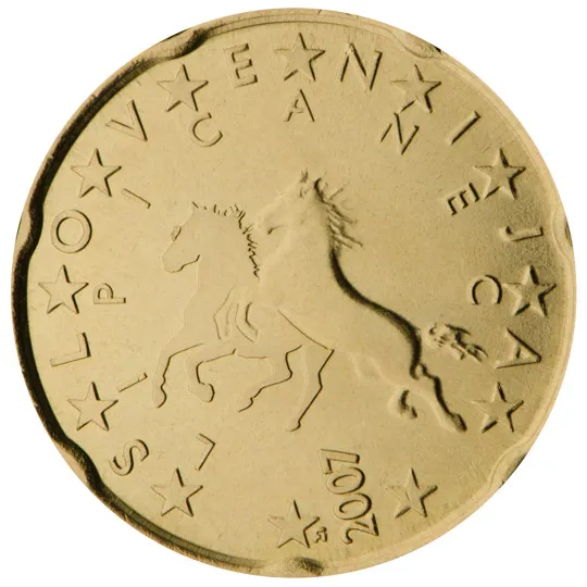 Slovénie — 20 centimes (Série 1)