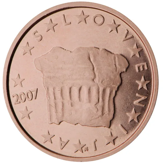 Slovénie — 2 centimes (Série 1)