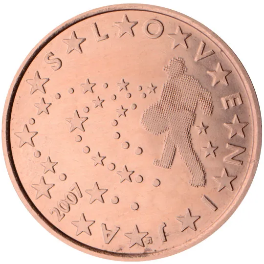 Slovénie — 5 centimes (Série 1)