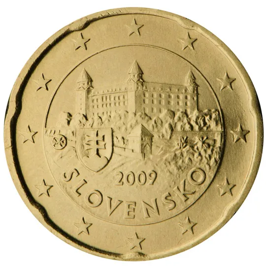Slovaquie — 20 centimes (Série 1)