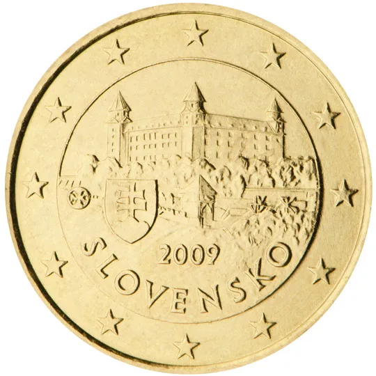 Slovaquie — 50 centimes (Série 1)