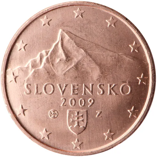 Slovaquie — 5 centimes (Série 1)