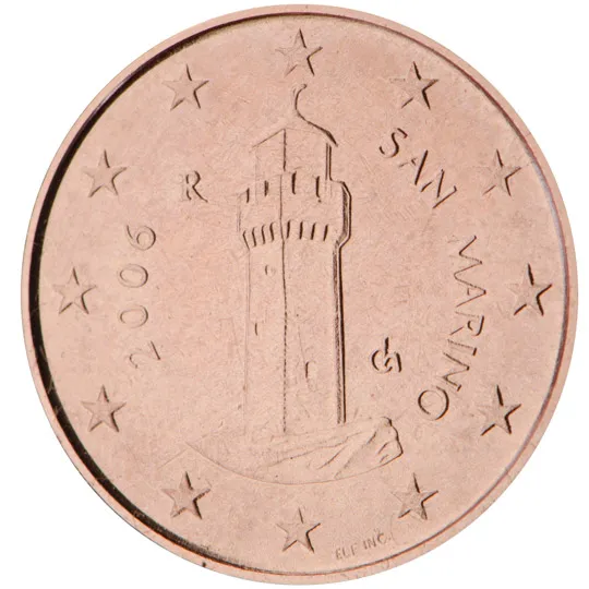 Saint-Marin — 1 centime (Série 1)