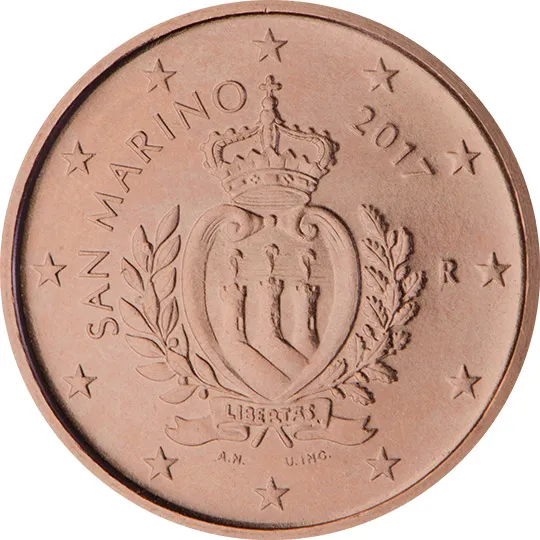 Saint-Marin — 1 centime (Série 2)