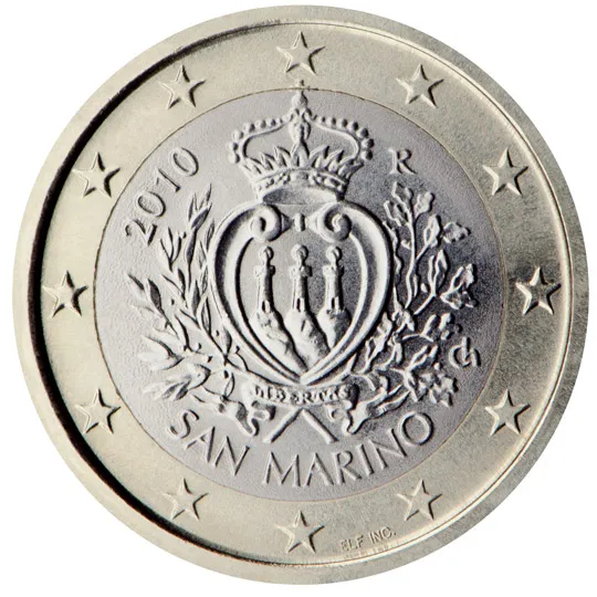 Saint-Marin — 1 euro (Série 1)