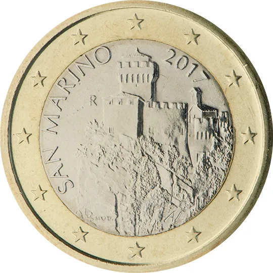 Saint-Marin — 1 euro (Série 2)